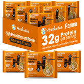 Hethstia high-protein ramen chicken broth pack front, protein-boosting quick meal option