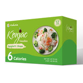 Hethstia Konjac Noodles close-up, low-carb pasta option in pack