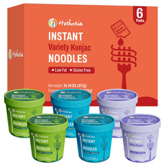 Hethstia Pho flavor cup with konjac noodles offers a quick, low-calorie meal.