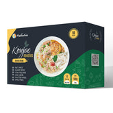 Hethstia Konjac spaghetti pack shown as a ready low-carb option for quick dinners