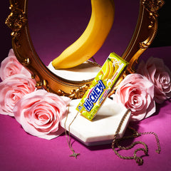 Individually wrapped HI-CHEW Banana Sticks for convenient sharing.