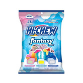 HI-CHEW Fantasy Mix rainbow sherbet flavor, ideal for sharing at gatherings.