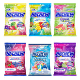 HI-CHEW variety mix in 6 bags for sharing and tasting a wide fruity lineup