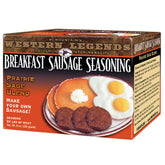 Hi Mountain Breakfast Sausage Seasoning package highlights sage flavors for breakfast favorites.