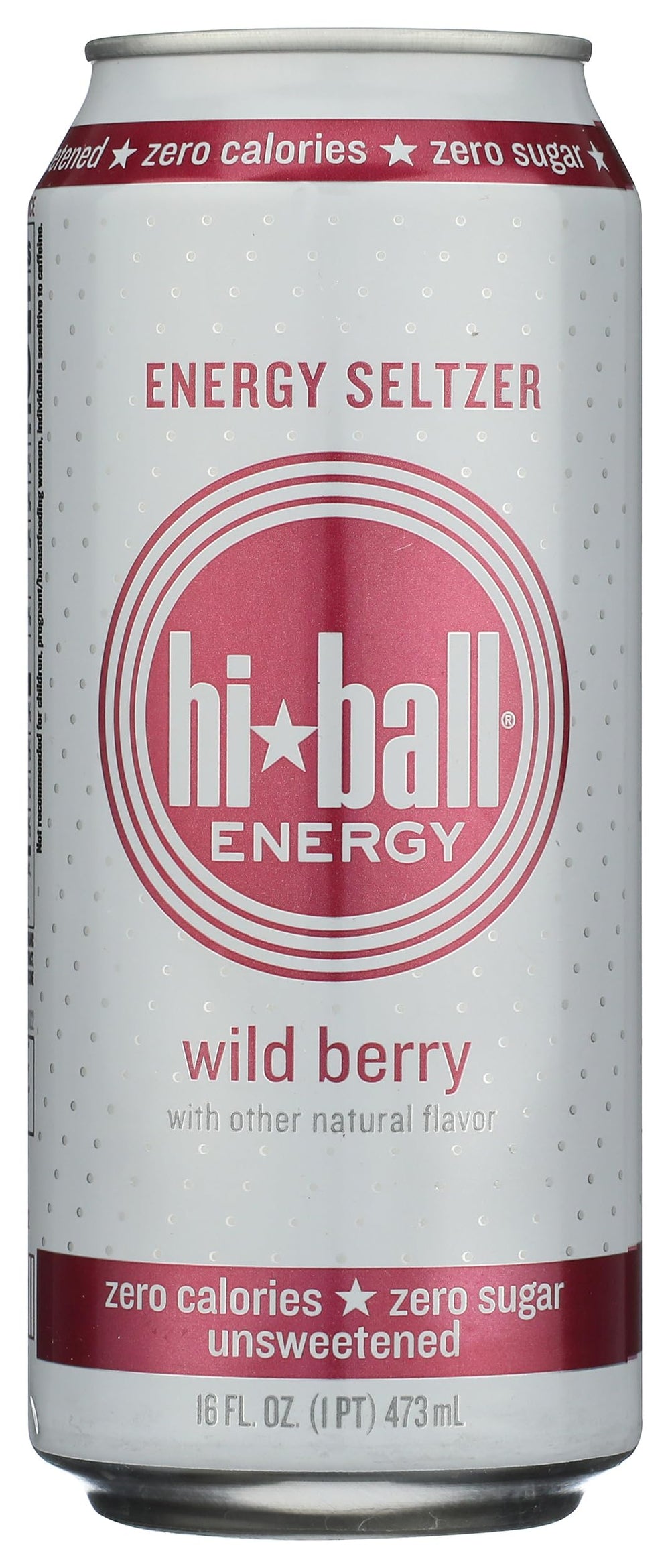 Hiball Energy Hi-Ball Wild Berry can with refreshing bubbles for on-the-go energy