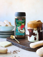Highground Organic Instant Decaf Coffee packaging-recycled highlights sustainable jars for travel