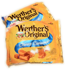 Highspirit Werther's Originals chewy caramels two bags ready for sharing and on-the-go moments