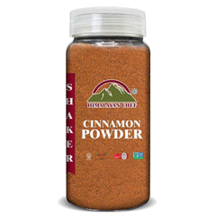 Himalayan Chef cinnamon powder packaging shows fresh additive-free spice for everyday cooking