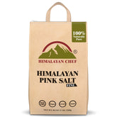Himalayan Chef pink salt 5lb bag ready for everyday seasoning
