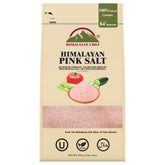 Himalayan Chef pink salt fine grain bottle for cooking and everyday seasoning.