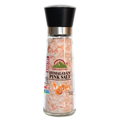 Himalayan Chef refillable salt grinder 13 oz for fresh table seasoning