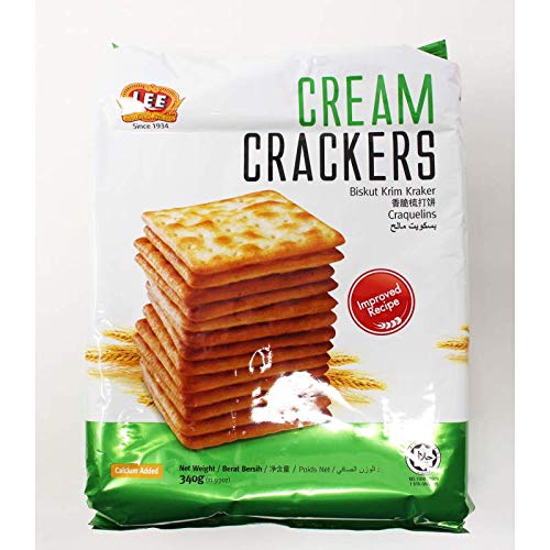 LEE Cream Crackers by HIMI STORE in pack shot, ideal tea-time snack