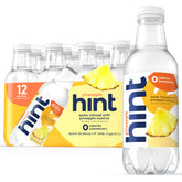 Hint Water Pineapple bottle shows tropical pineapple flavor for refreshing hydration