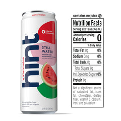 Hint Watermelon cans in a cooler for portable, thirst-quenching hydration on picnics.