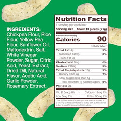 Close-up of HIPPEAS Grillo's Dill Pickle puffs with airy texture and bold dill aroma.