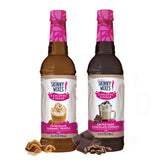 HJZWTS Jordans Skinny Syrups Salted Dark Chocolate Espresso bottle enhances coffee flavor sugar-free