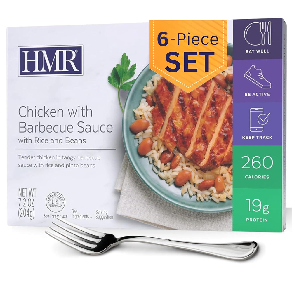 HMR chicken barbecue entrée ready in the microwave for fast, convenient meals.