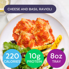 HMR Pasta Classics Rotini Chicken Alfredo ready-to-heat dinner solution
