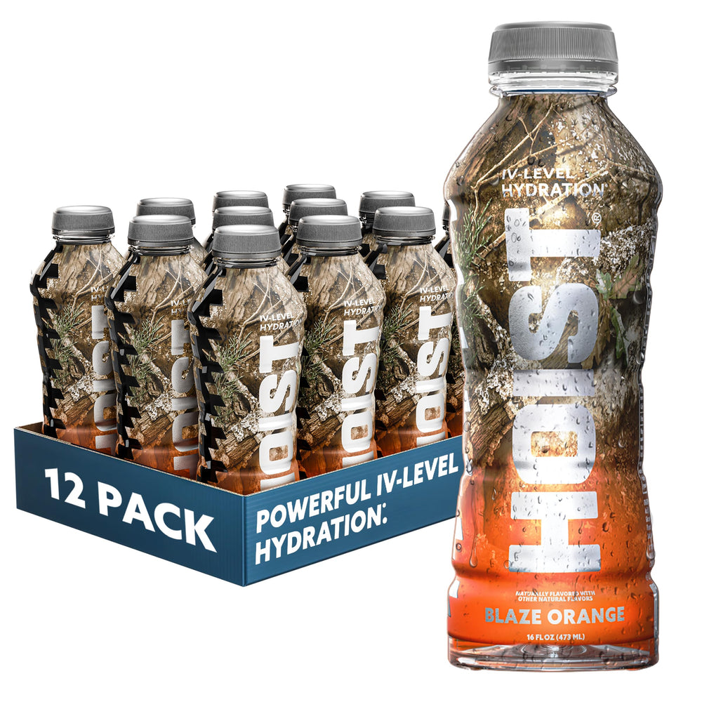 HOIST premium military hydration bottle ideal for rapid hydration during workouts.