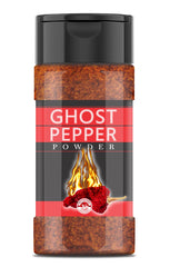 Holy Natural Ghost Pepper Powder smoked jar 100g shows intense heat and smoky depth
