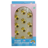Homankit edible bee sprinkles pack embellishes cookies with festive bee accents