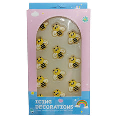 Homankit edible bee sprinkles pack embellishes cookies with festive bee accents