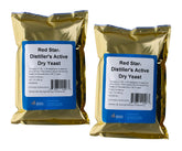 Home Brew Stuff Red Star DADY 1 lb yeast pack for scalable, small-batch fermentations.