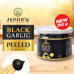90-day fermentation process enhances HOMTIEM Black Garlic flavor and aroma.