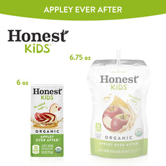 Honest Kids recyclable packaging juice box highlighting eco-friendly packaging.