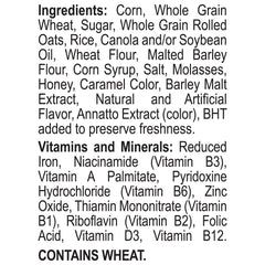 Honey Bunches of Oats whole-grain-visual: 14g of whole grains per serving.