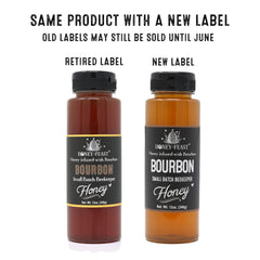 Honey Feast artisanal bourbon-infused honey highlighting rich flavor for culinary experiments
