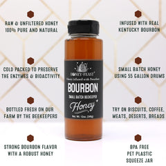 Honey Feast gift-worthy bourbon honey elevates gourmet hampers and occasions