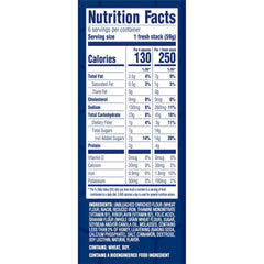 Honey Maid Cinnamon Fresh Stacks Grahams snack packs ideal for on-the-go