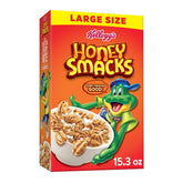 Honey Smacks bowl of cereal for a satisfying morning energy boost.