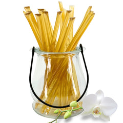 HoneyGlow premium clover honey stick, easy-open pack for on-the-go sweetness.