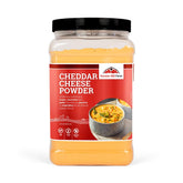 Hoosier Hill Farm Cheddar Cheese Powder on popcorn for savory snack flavor.