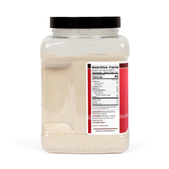 Closeup of Hoosier Hill Farm Dry Malt powder showing fine texture for even incorporation.