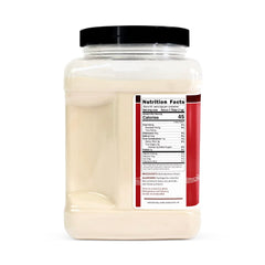Hoosier Hill Farm Premium Honey Powder jar used as natural BBQ glaze