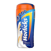 Horlicks Original Malt powder pack; convenient family-size container for daily use.