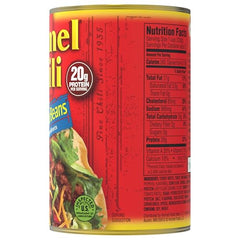 Pour-ready serving in a bowl highlights the smooth bean-free turkey chili texture.