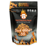 Hot Monkey Nuts Black Widow's Bite pouch, bold flavor for on-the-go snacking