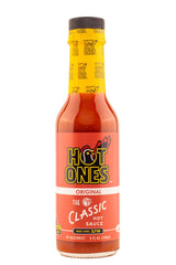 HOT ONES The Classic bottle front shows organic chile de arbol flavor for everyday cooking