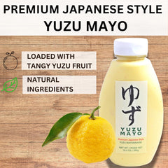 Hotaru Foods Yuzu Mayonnaise creamy-texture ideal for topping sushi and poke bowls with tangy richness.