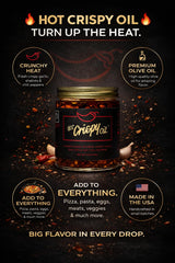 Hot Crispy Oil crispy garlic and shallots close-up highlighting texture and aroma.