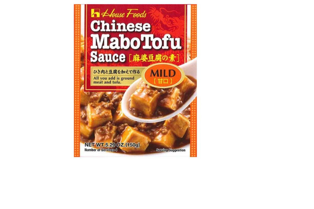 House Chinese Mabo Tofu Sauce Mild bottle pack-of-3 ready-to-cook meals