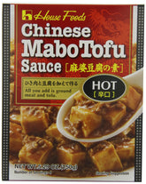 House Foods Mabo Tofu Sauce Hot pack shot for quick dinners