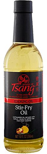 House of Tsang Stir-Fry Oil pack of 2 bottles ideal for high-heat cooking and quick sautés.