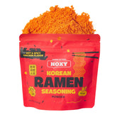 HOXY hot-spicy-chicken ramen seasoning pouch—convenient packaging for quick meals.
