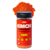 HOXY Kimchi seasoning jar close-up highlighting original spicy flavor