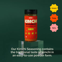 HOXY Kimchi seasoning on chicken shows bold spice